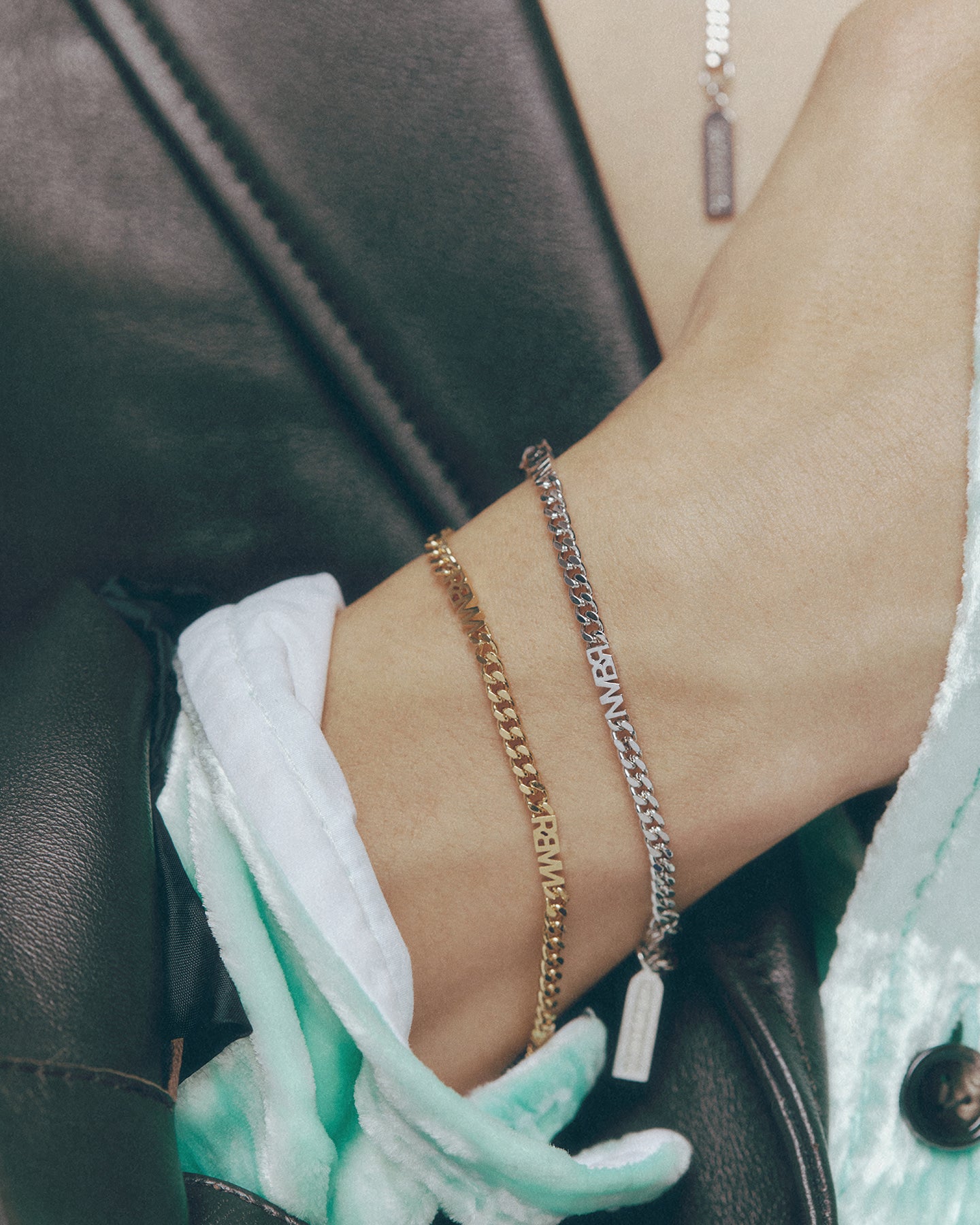 Numbering - NMBR Signature Chain Bracelet #5935 product image 2 | TRAB K-Fashion Australia