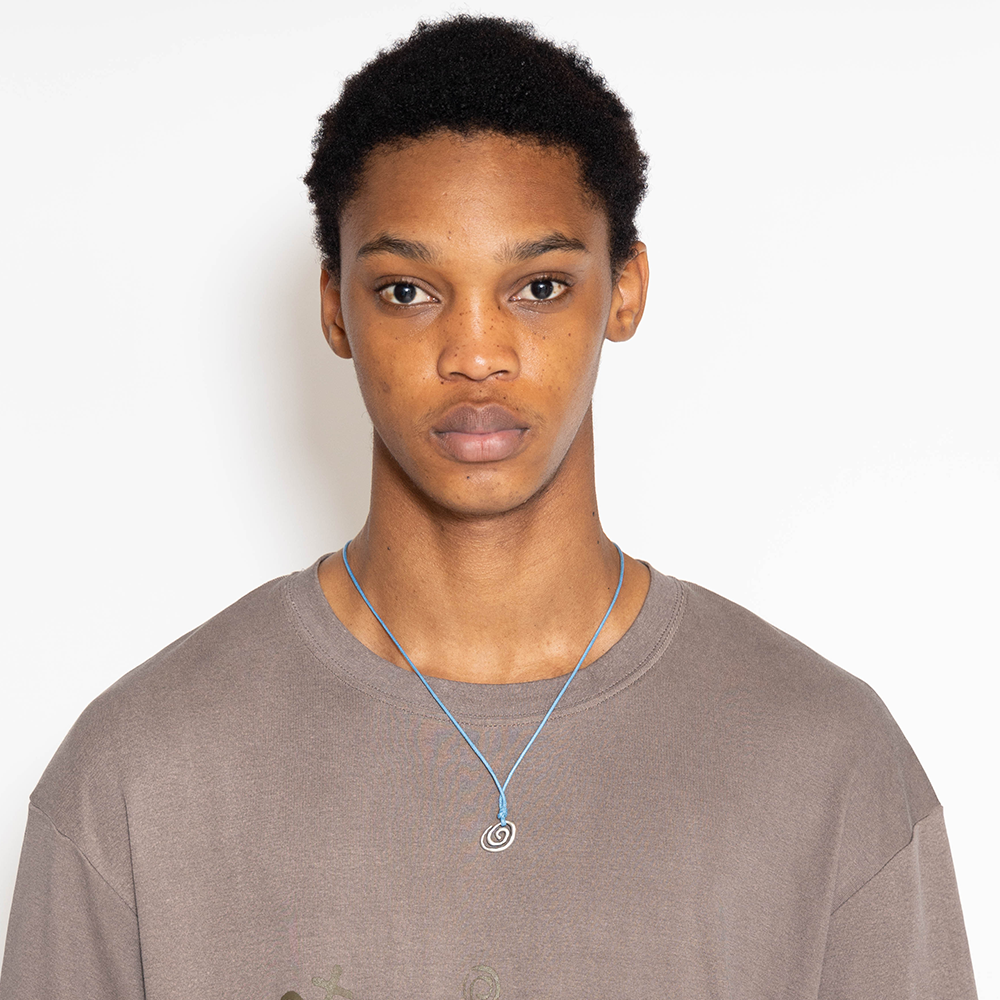 Towtow Archive - Minima Spiral Necklace (Silver) product image 8 | TRAB K-Fashion Australia