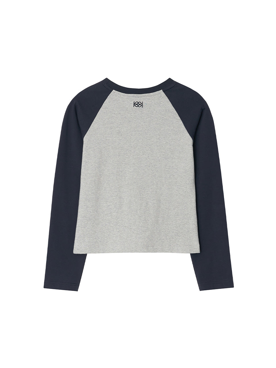 Kijun - Rose Raglan Tee (Navy) product image 8 | TRAB K-Fashion Australia