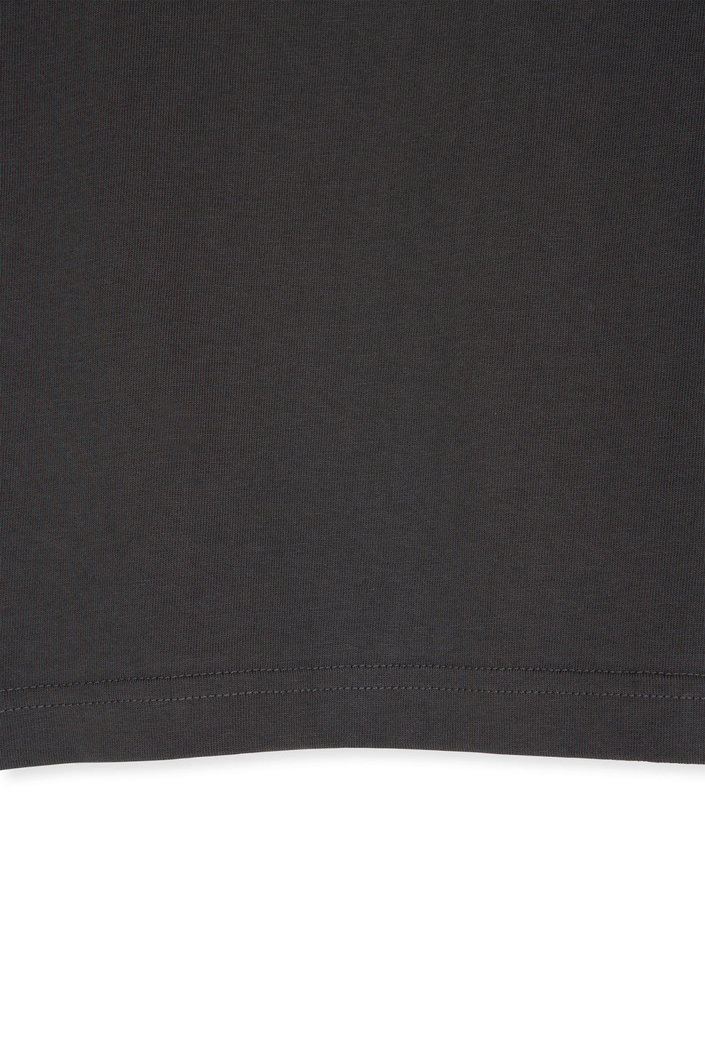 Matin Kim - Peaches Logo Graphic Crop Top (Charcoal) product image 8 | TRAB K-Fashion Australia