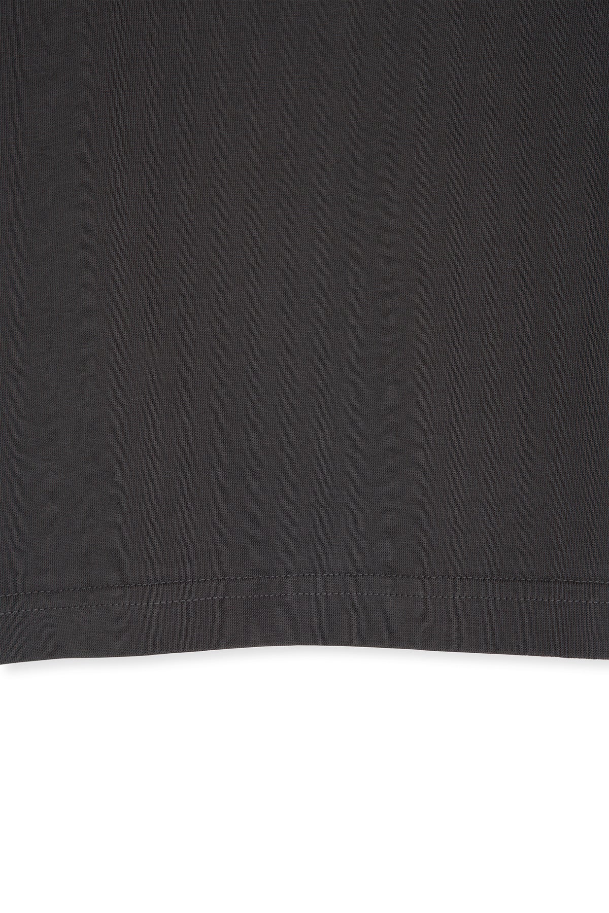 Matin Kim - Peaches Logo Graphic Crop Top (Charcoal) product image 8 | TRAB K-Fashion Australia