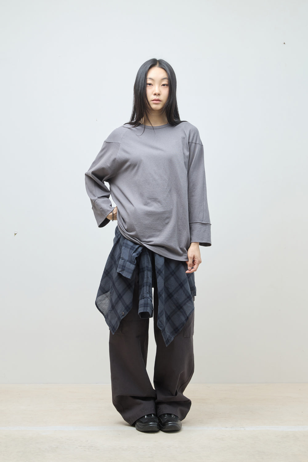 Hatchingroom - Seven Cut Tee (Grey) product image 10 | TRAB K-Fashion Australia