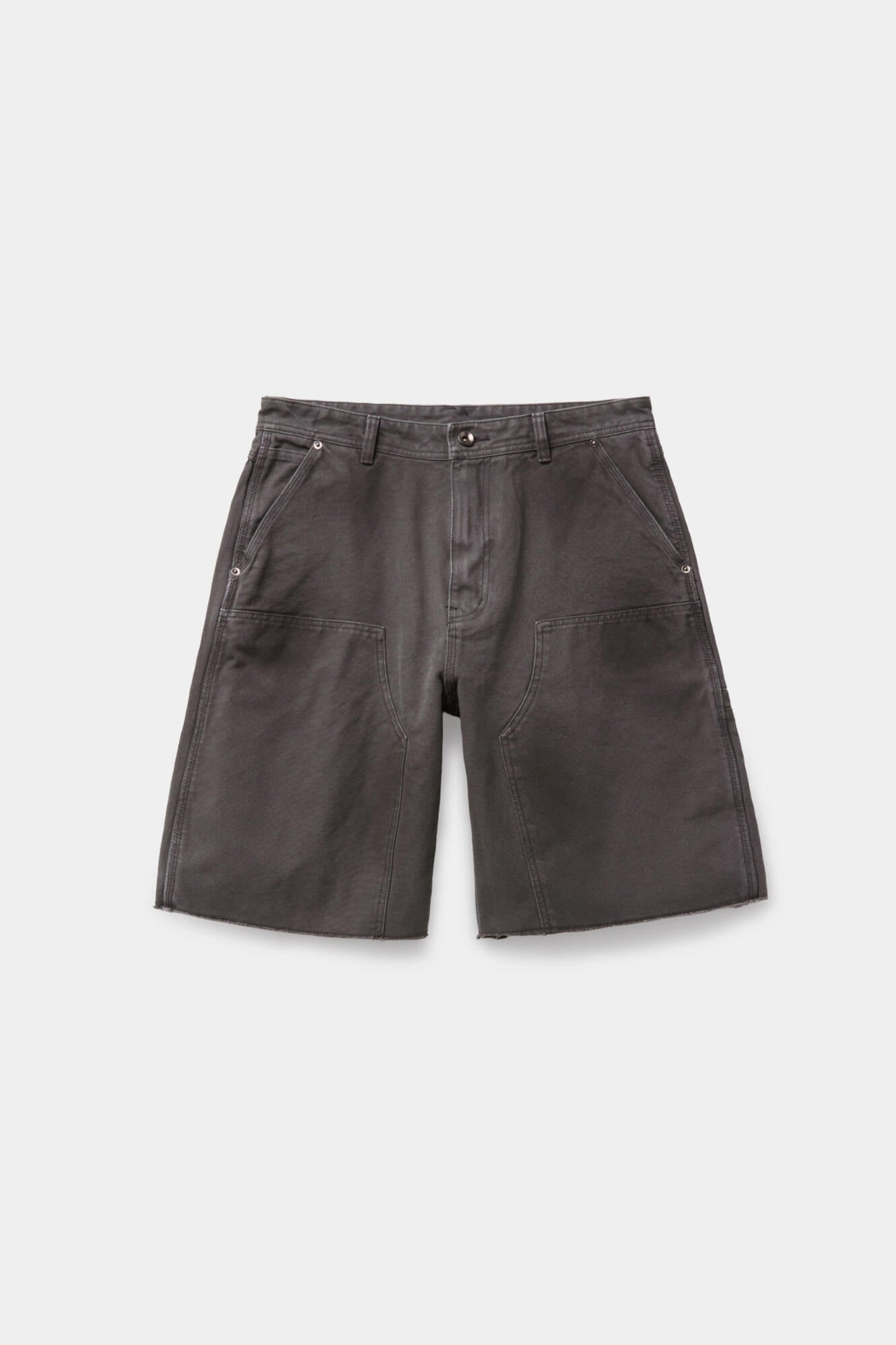 Coor - Over Dyed Bermuda Double Knee Pants (Washed Khaki) product image 1 | TRAB K-Fashion Australia