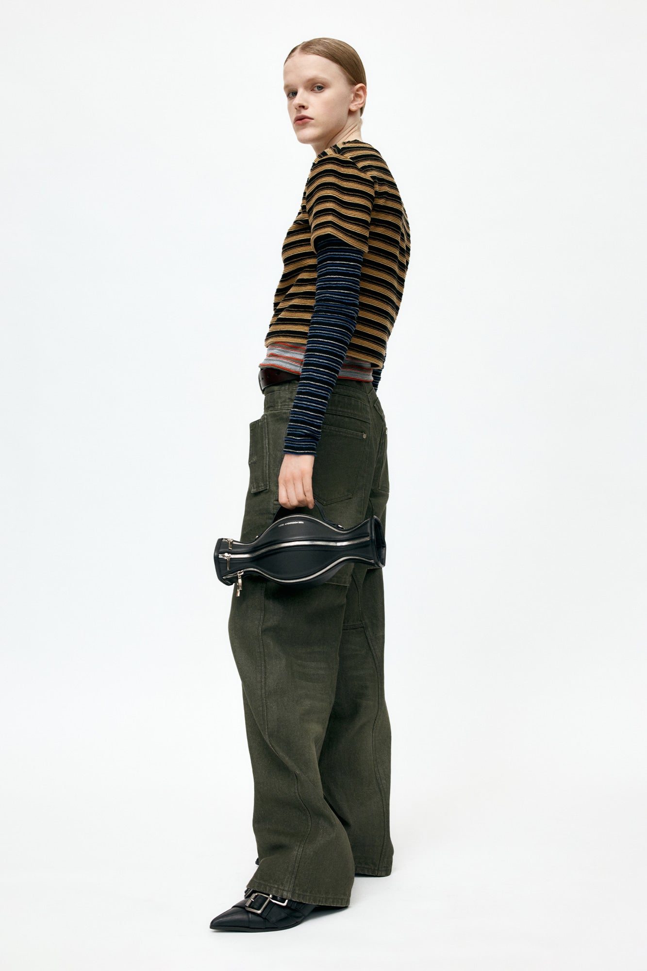 Andersson Bell - Multi Stripe Ls T-Shirts (Multi) product image 4 | TRAB K-Fashion Australia