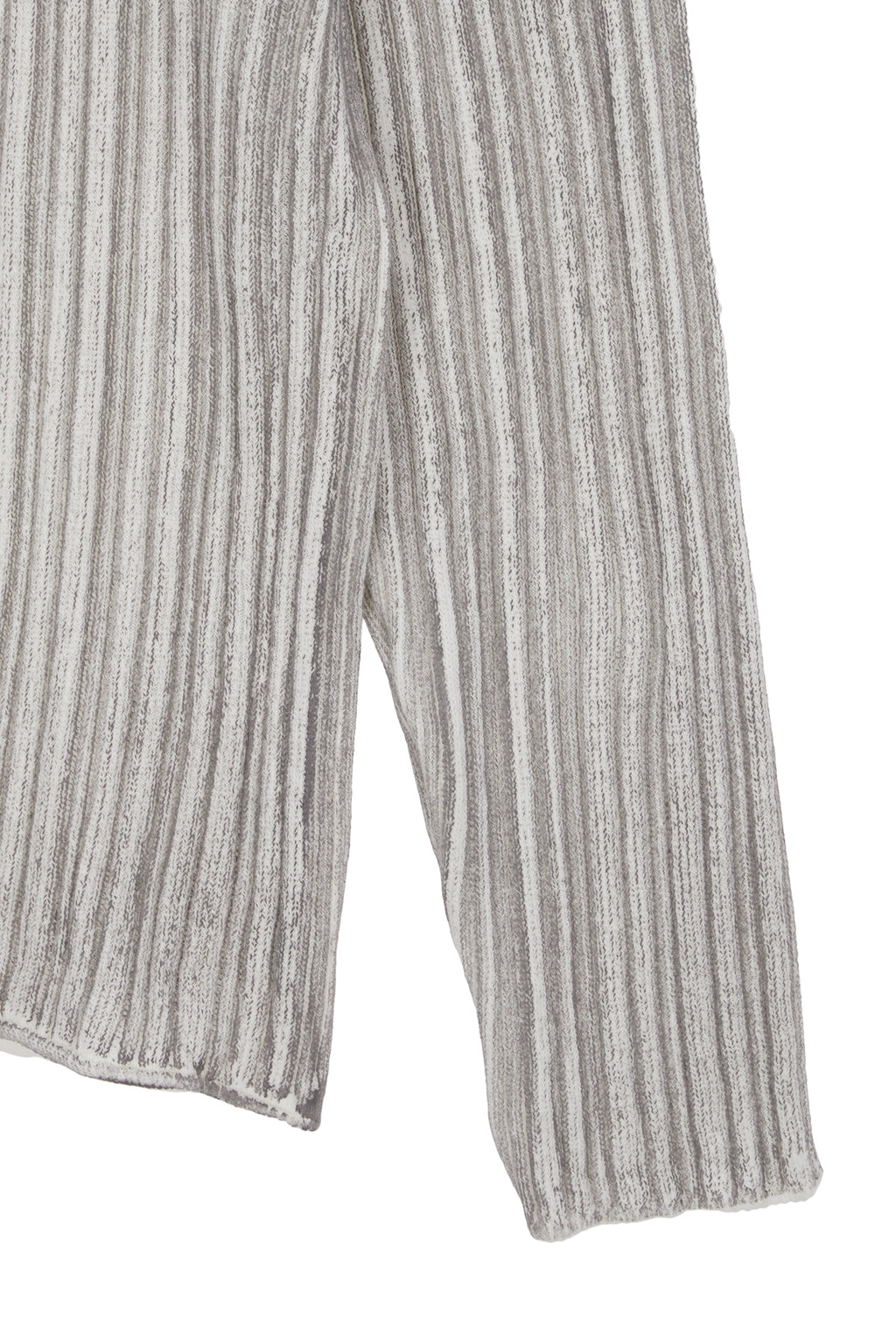 Matin Kim - Stripe Printed Knit Pullover (Grey) product image 4 | TRAB K-Fashion Australia