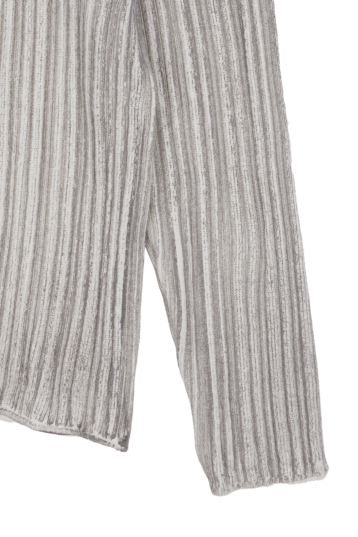 Matin Kim - Stripe Printed Knit Pullover (Grey) product image 4 | TRAB K-Fashion Australia