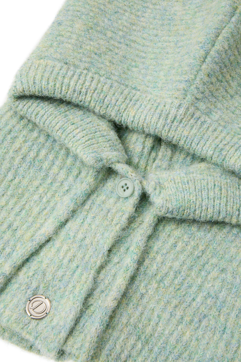 Deinet - Hairy Wool Balaclava (Green) product image 4 | TRAB K-Fashion Australia