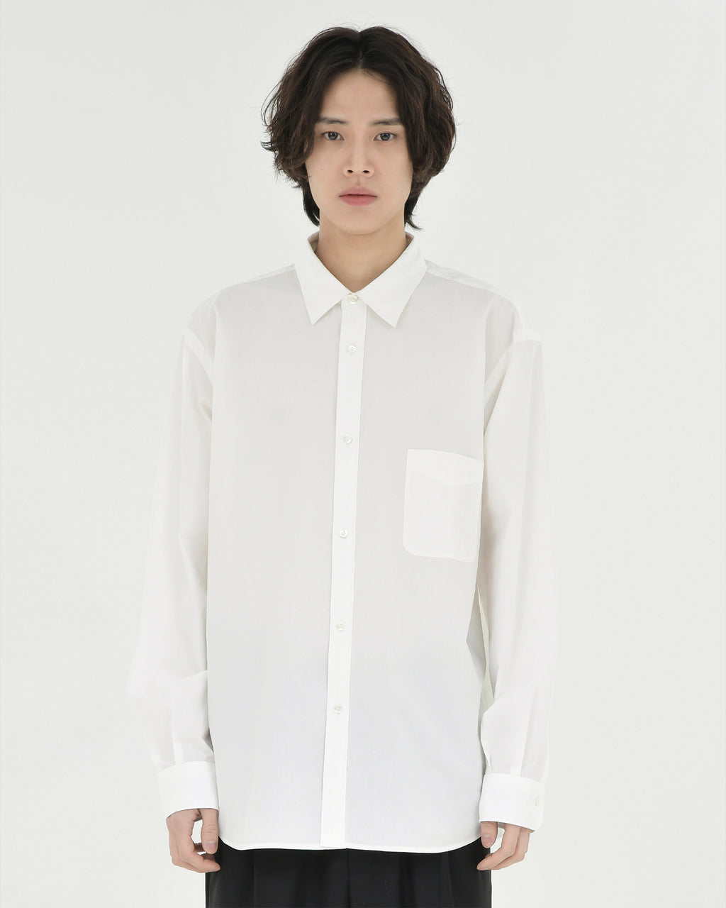 Brownyard - Essential Shirt (White) product image 1 | TRAB K-Fashion Australia