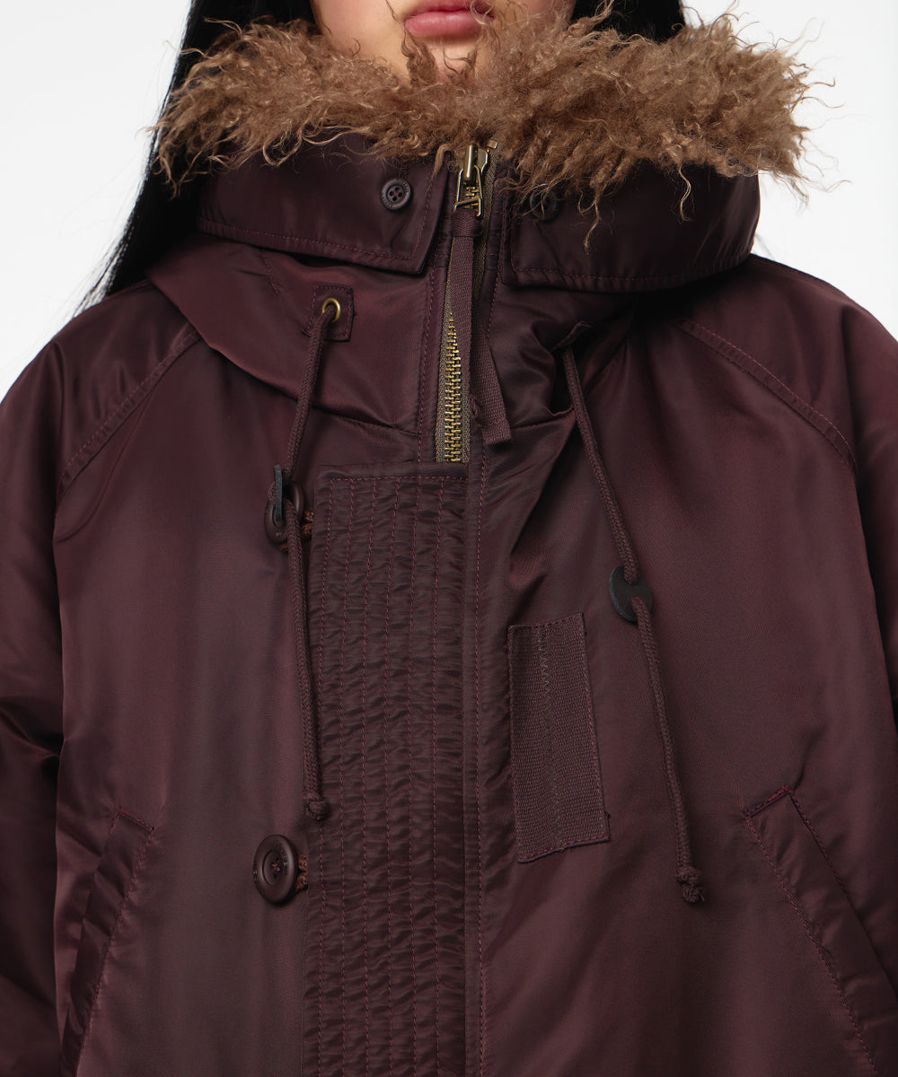 Coyseio - Hooded Field Down Jacket (Wine) product image 8 | TRAB K-Fashion Australia