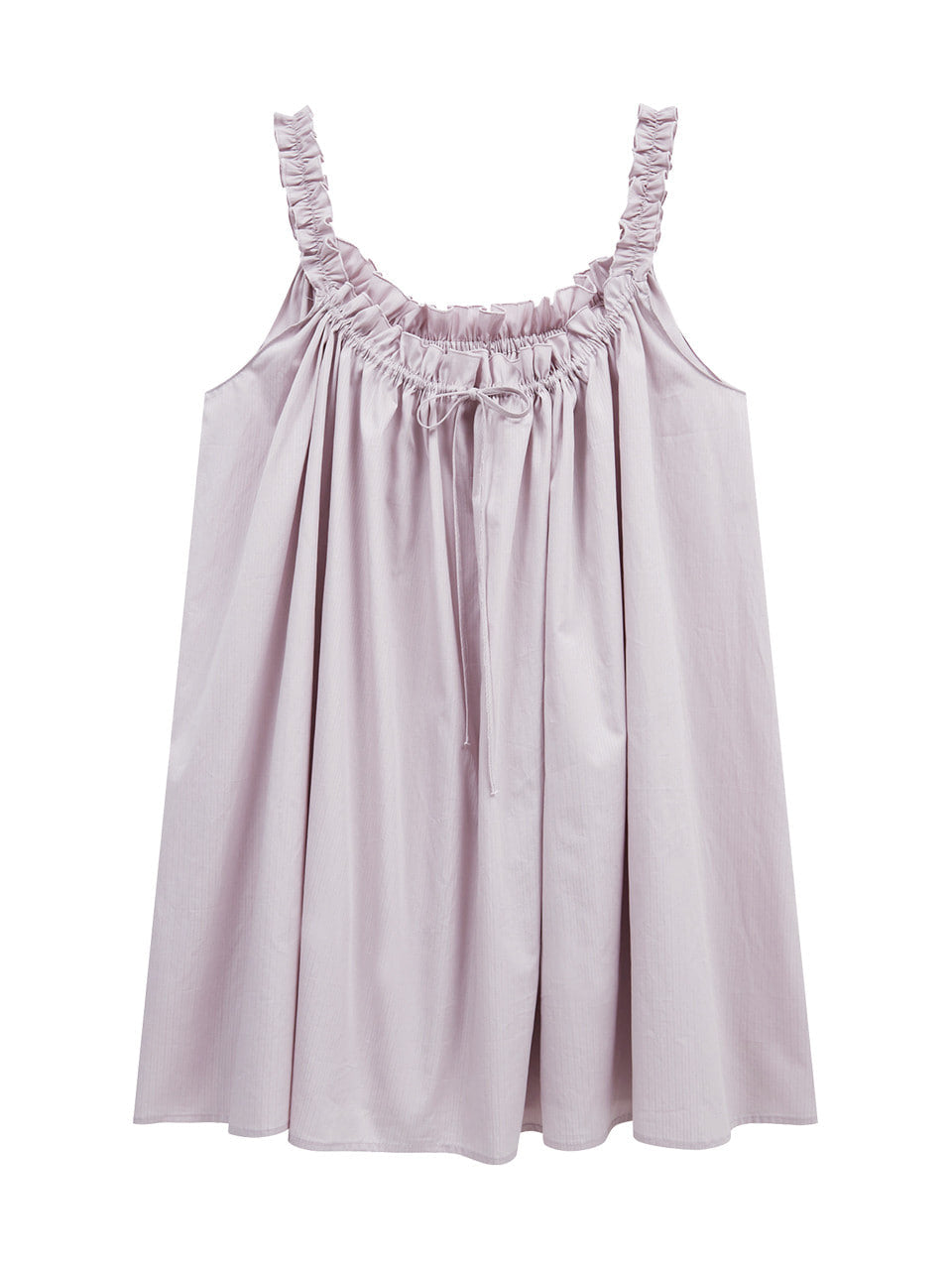 Margarin Fingers - String Shirring One-Piece (Purple) product image 2 | TRAB K-Fashion Australia
