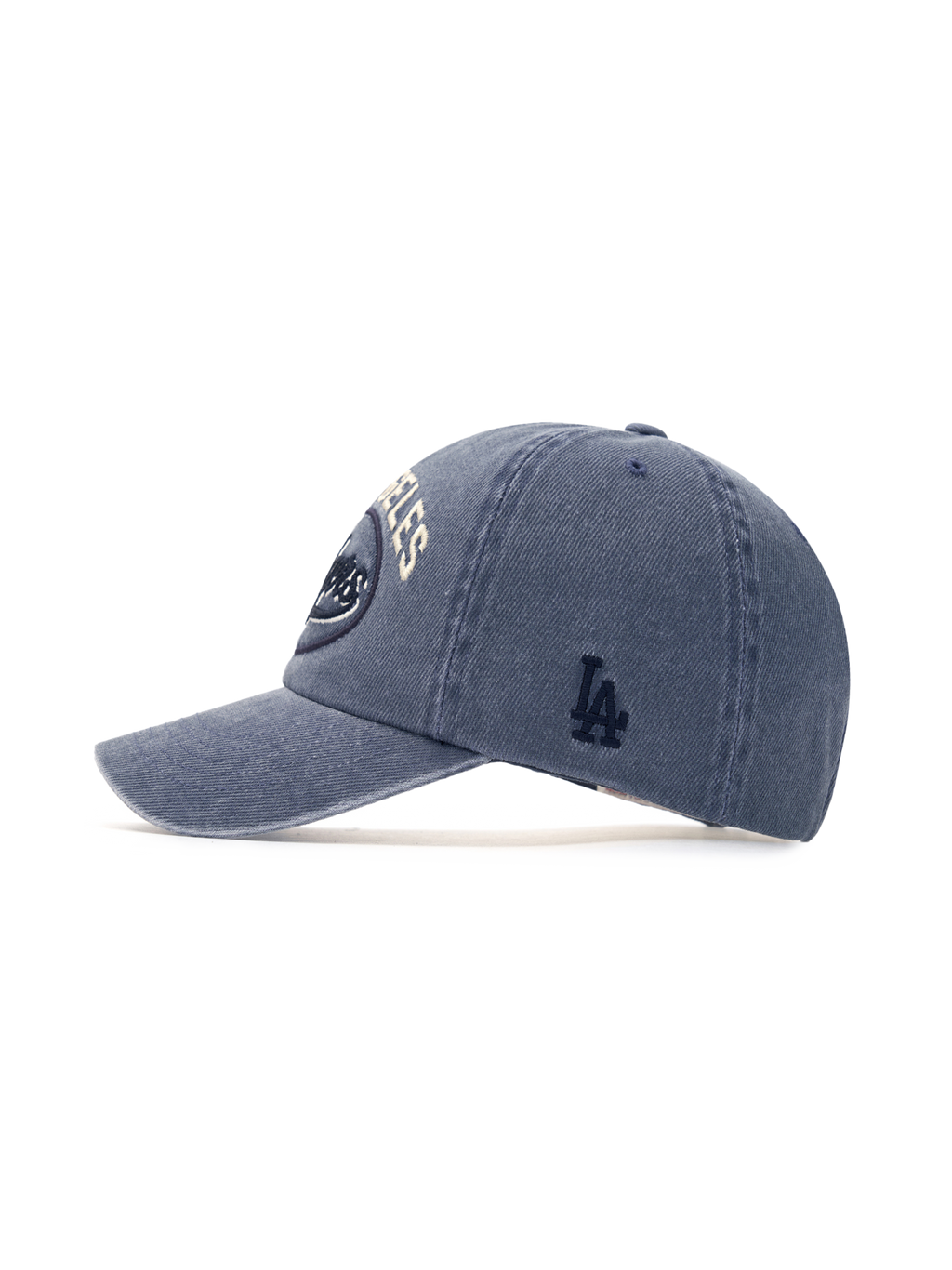 MLB Korea - MLB Varsity Vintage Cultive Stitch Unstructured Ball Cap LA Dodgers (Navy) product image 3 | TRAB K-Fashion Australia