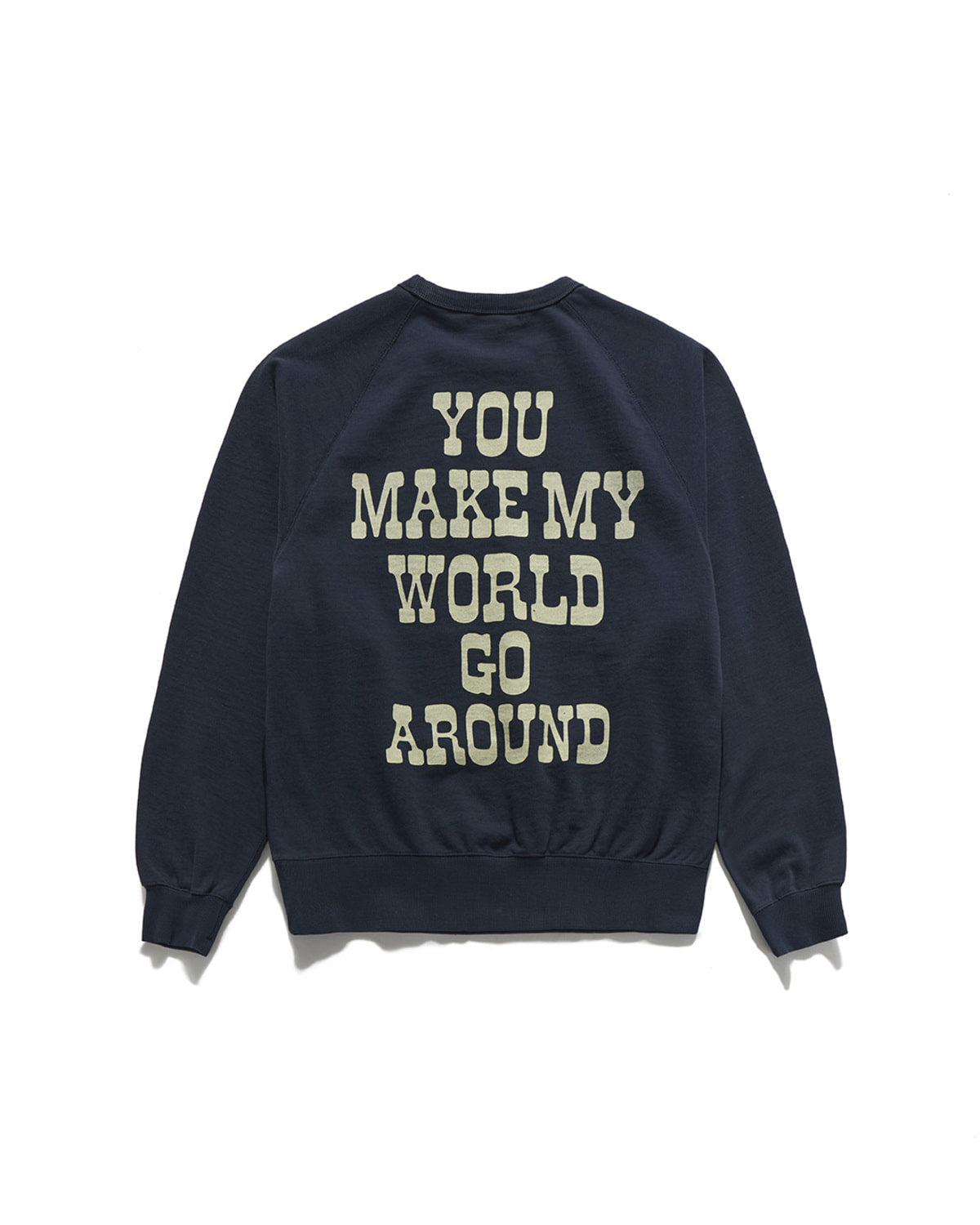 Eastlogue - Felix Classic Raglan Sweat Shirt (Navy) product image 2 | TRAB K-Fashion Australia