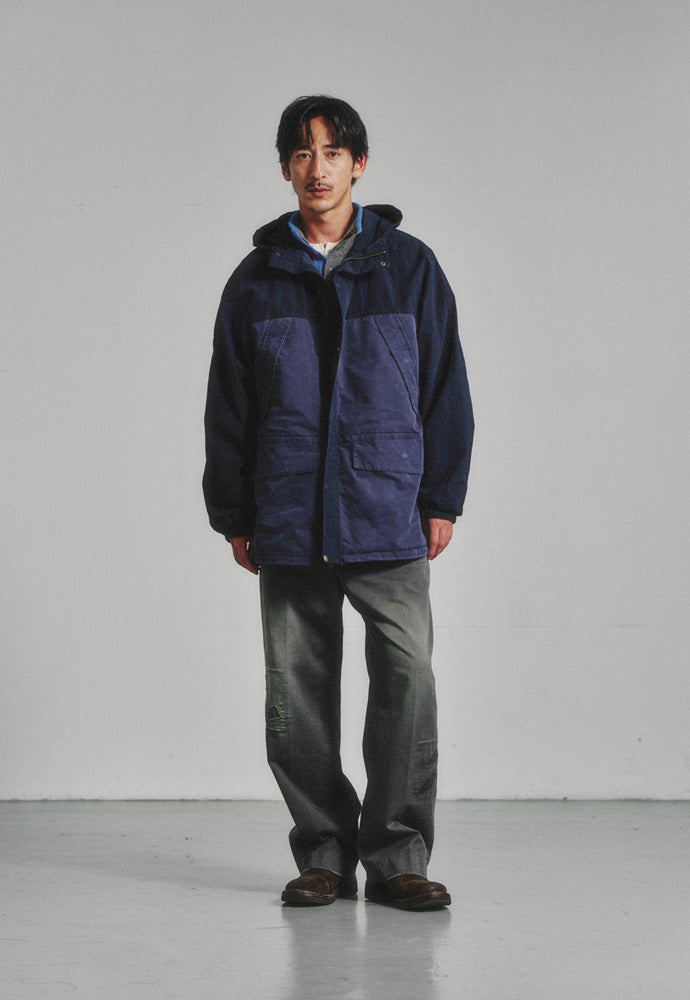 Art if acts - Garment Washed Parka (French Navy) product image 1 | TRAB K-Fashion Australia