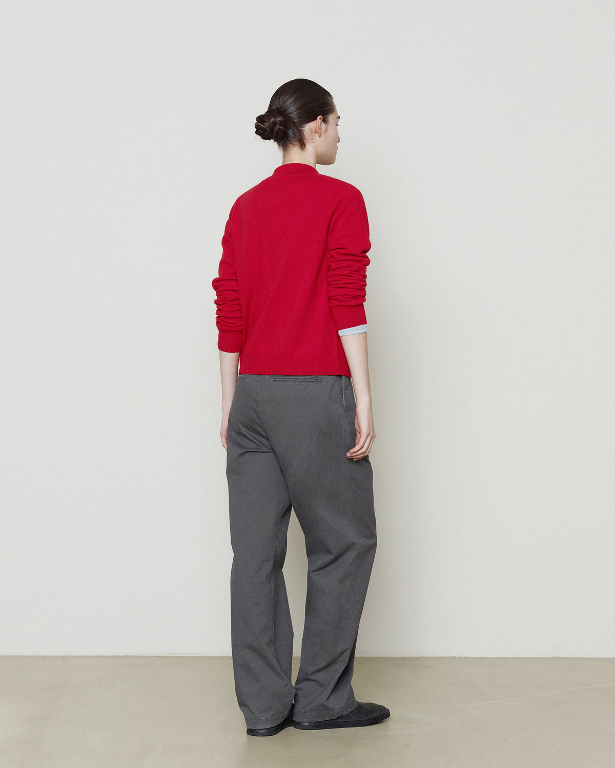 Brownyard - Collar Cardigan (Red) product image 2 | TRAB K-Fashion Australia