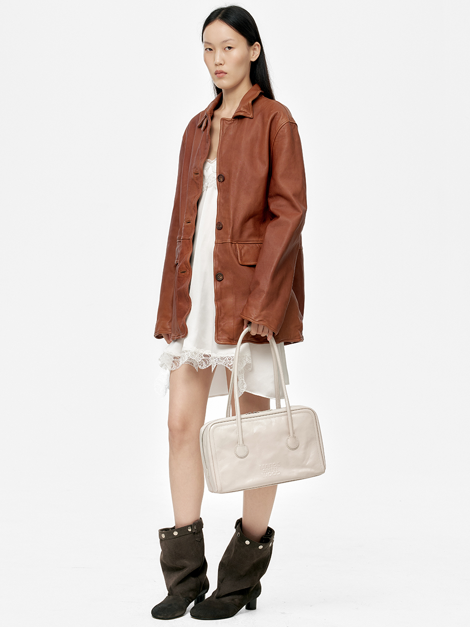 Marge Sherwood - Soft Boston (Light Grey Crinkle) product image 3 | TRAB K-Fashion Australia