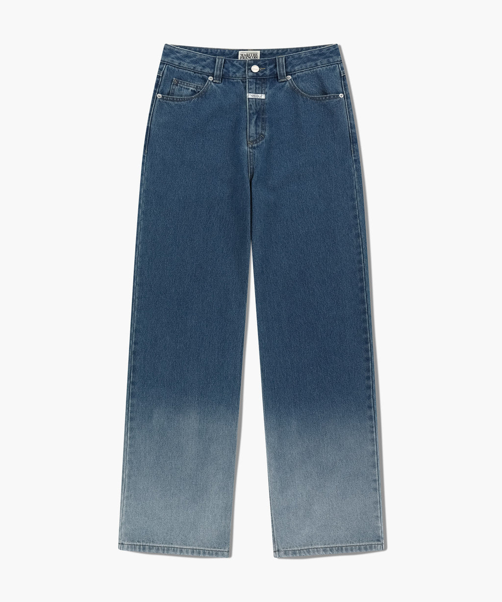 Marithe & Francois Girbaud - Gradation Denim Pants (Blue) product image 6 | TRAB K-Fashion Australia