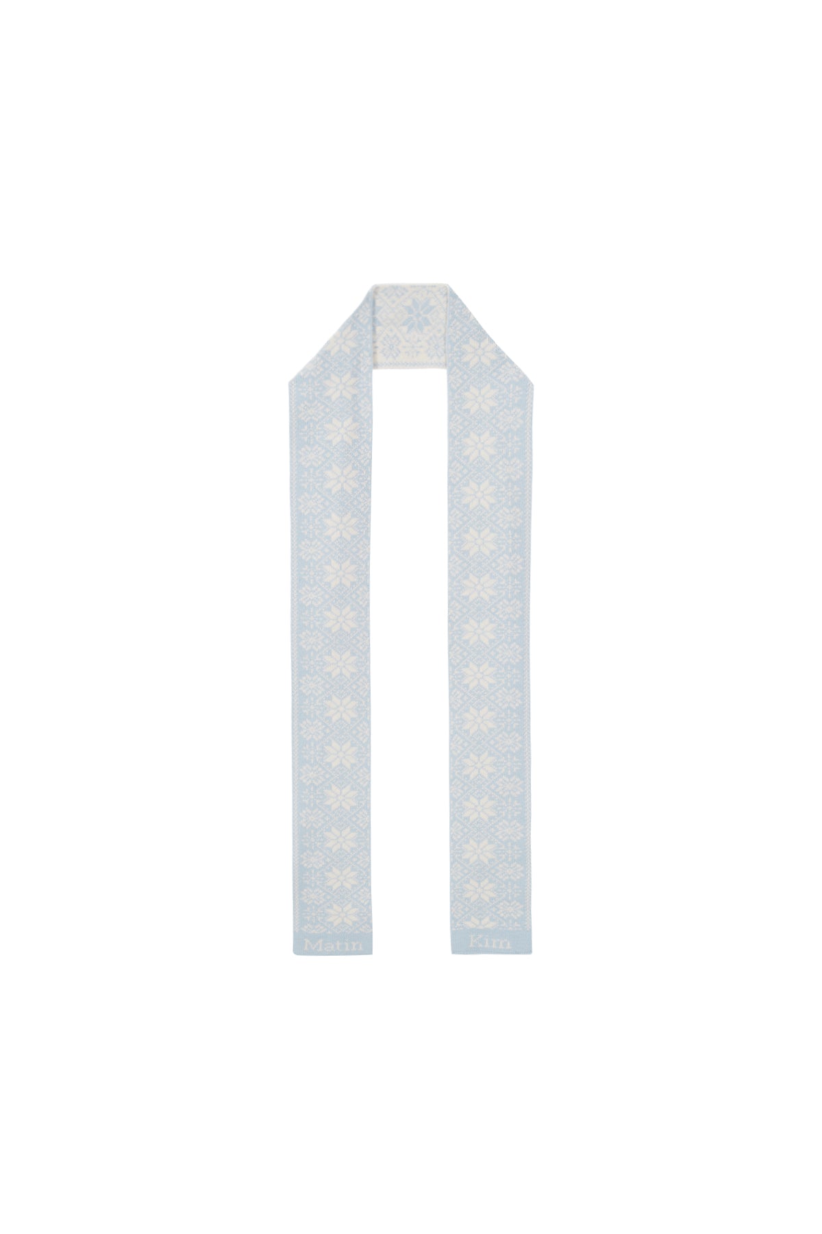 Matin Kim - Matin Snowflake Muffler (Ivory) product image 2 | TRAB K-Fashion Australia