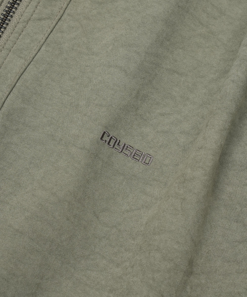 Coyseio - Tone-Mix Shirring Hem Jacket (Light Green) product image 13 | TRAB K-Fashion Australia