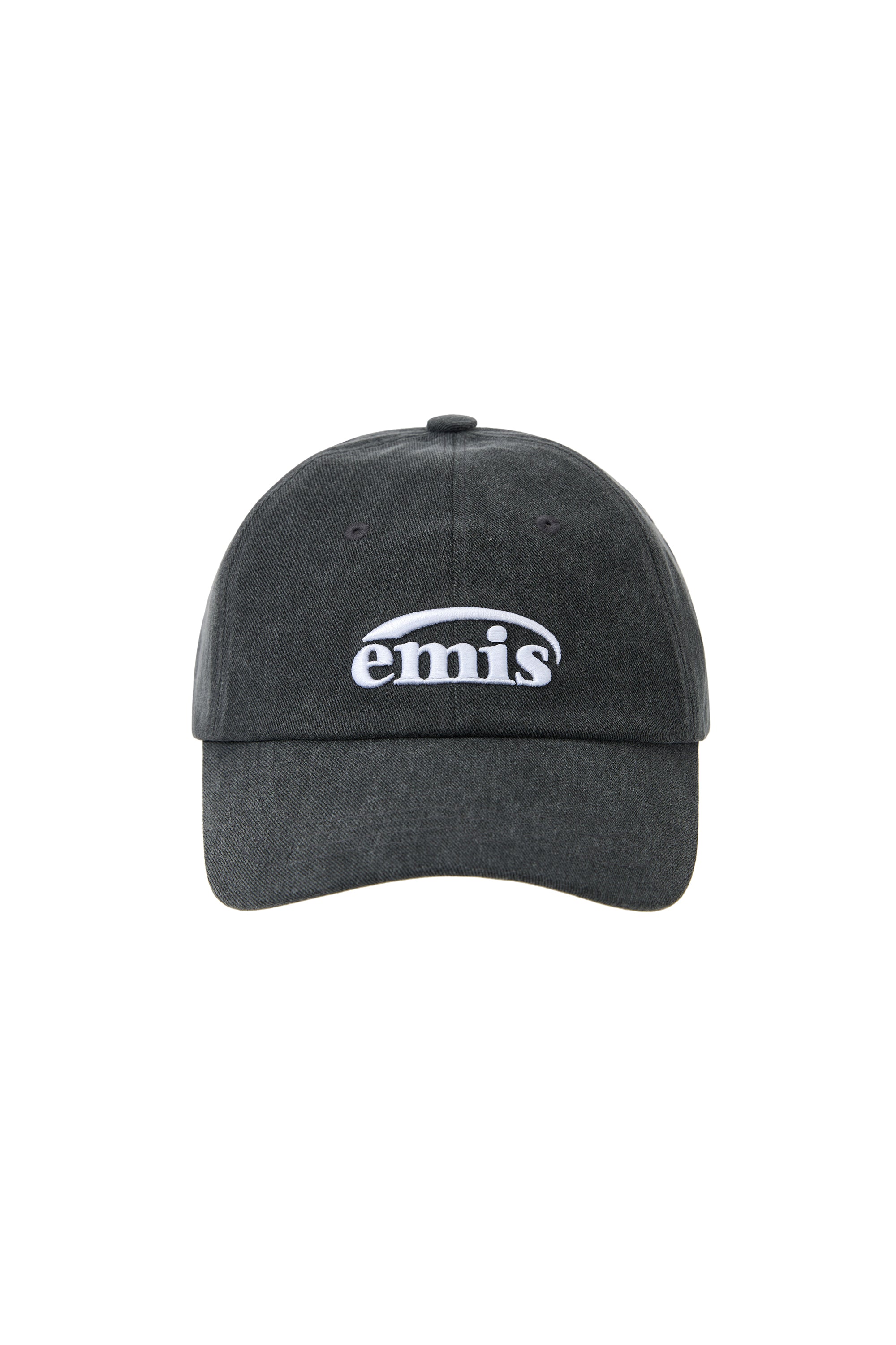 Emis - New Logo Pigment Ball Cap (Black) product image 1 | TRAB K-Fashion Australia