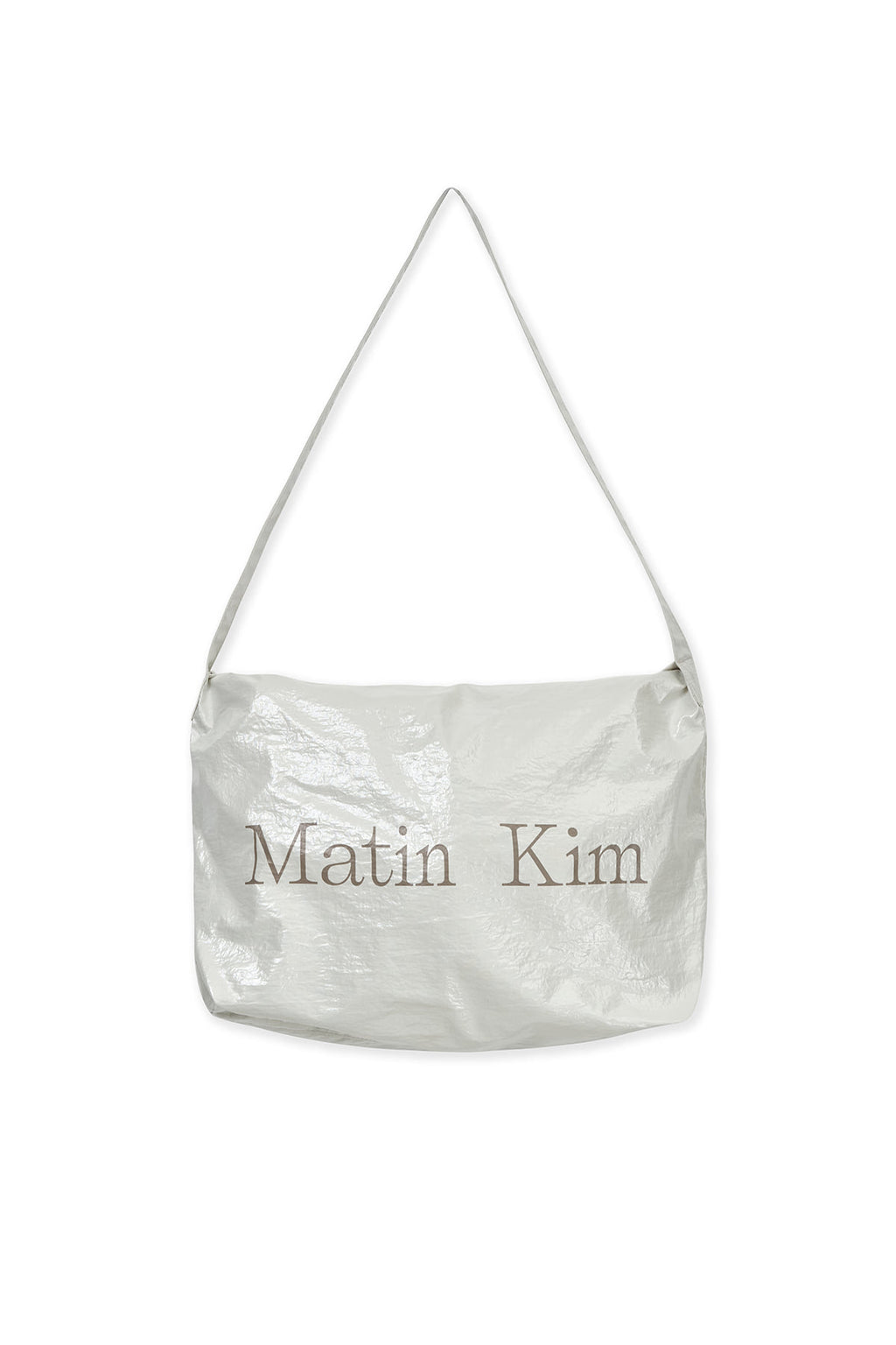 Matin Kim - Glossy Light Two Way Bag (Ivory) product image 1 | TRAB K-Fashion Australia