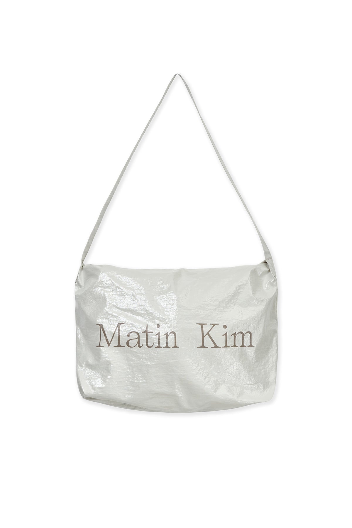 Matin Kim - Glossy Light Two Way Bag (Ivory) product image 1 | TRAB K-Fashion Australia