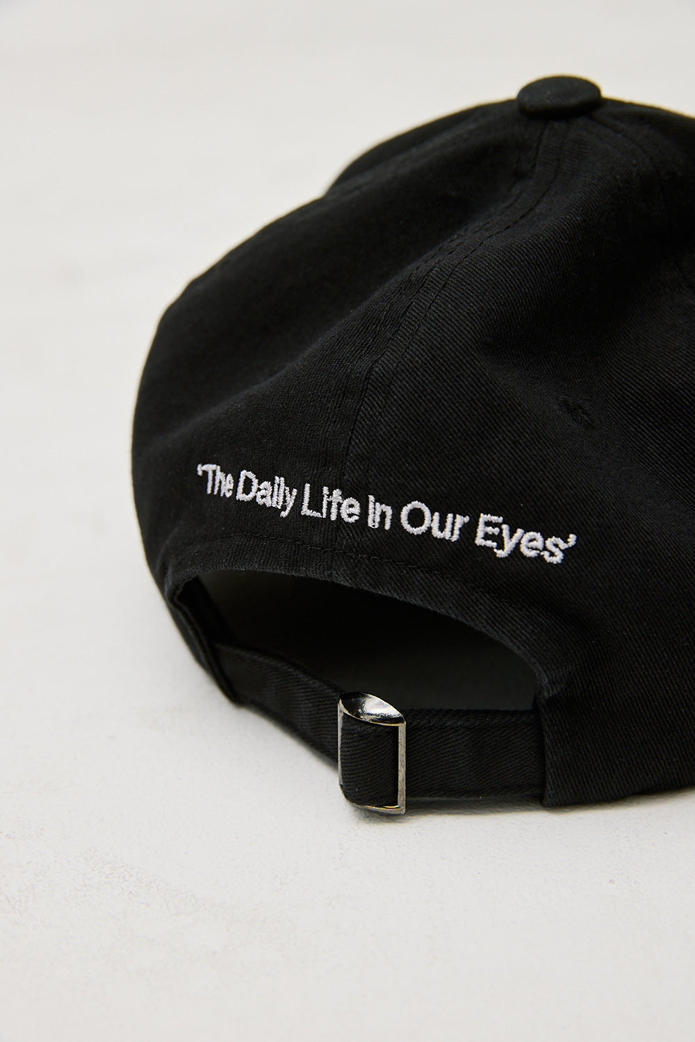 Hatchingroom - Logo Cap (Washed Black) product image 5 | TRAB K-Fashion Australia