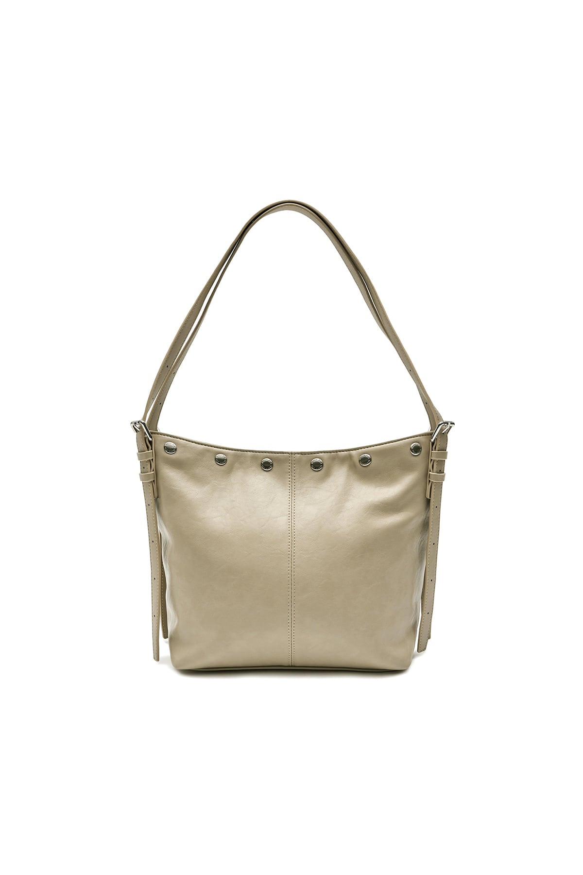 Matin Kim - Matin Stud Point Small Shoulder Bag (Beige) product image 5 | TRAB K-Fashion Australia