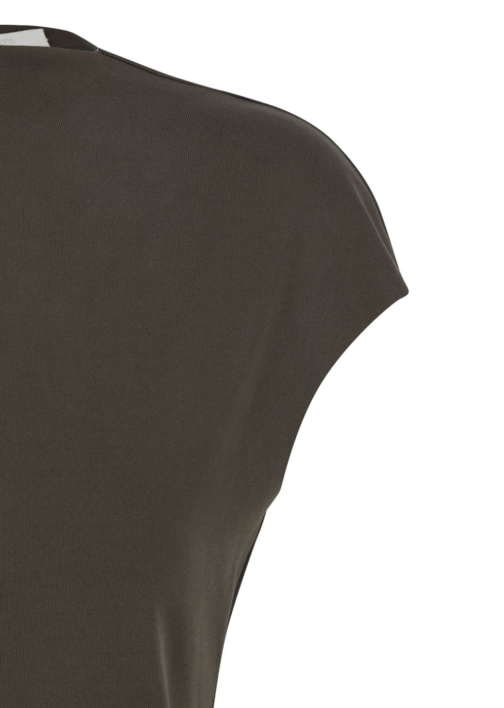 Amomento - Jersey Mock Neck Top (Brown) product image 8 | TRAB K-Fashion Australia