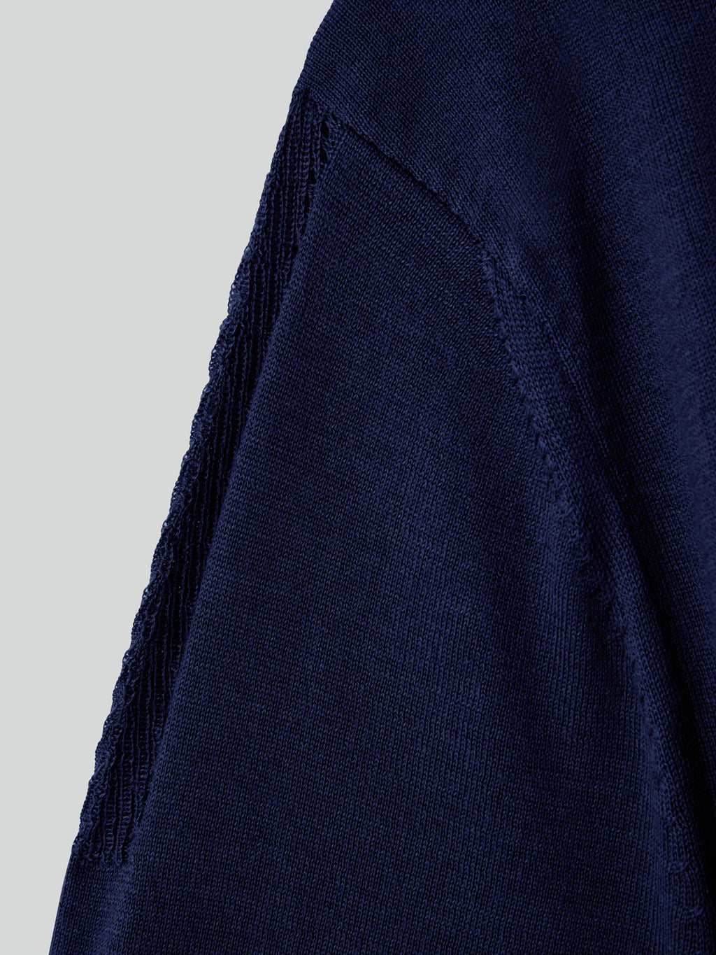 Recto - Silk-Cashmere Knit Top (Navy) product image 8 | TRAB K-Fashion Australia