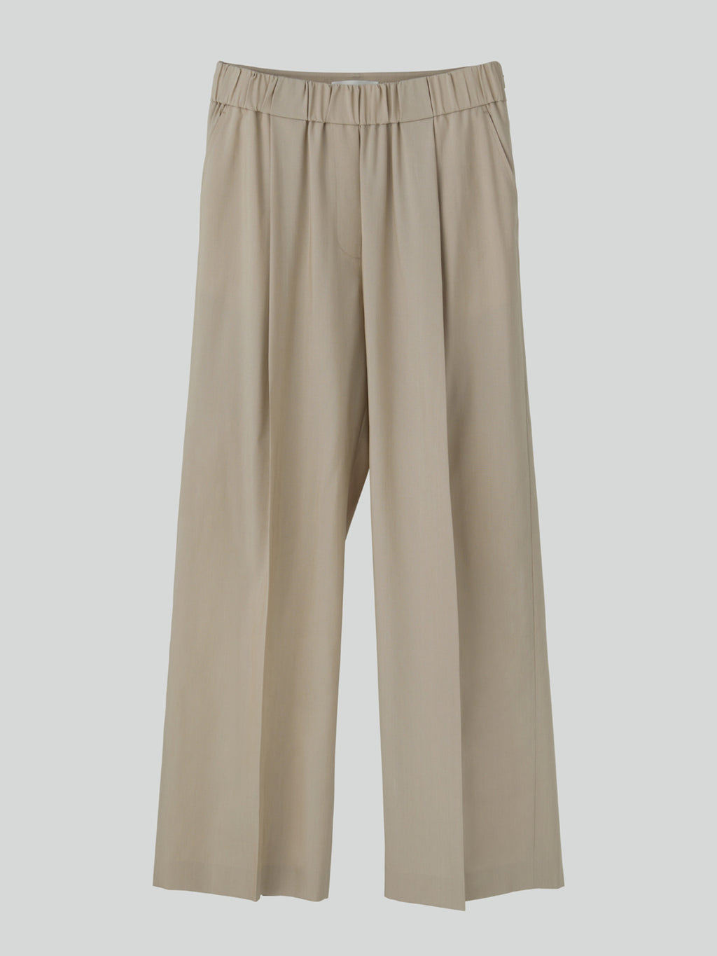Recto - Banding Waist Wide Pants (Sepia Beige) product image 12 | TRAB K-Fashion Australia
