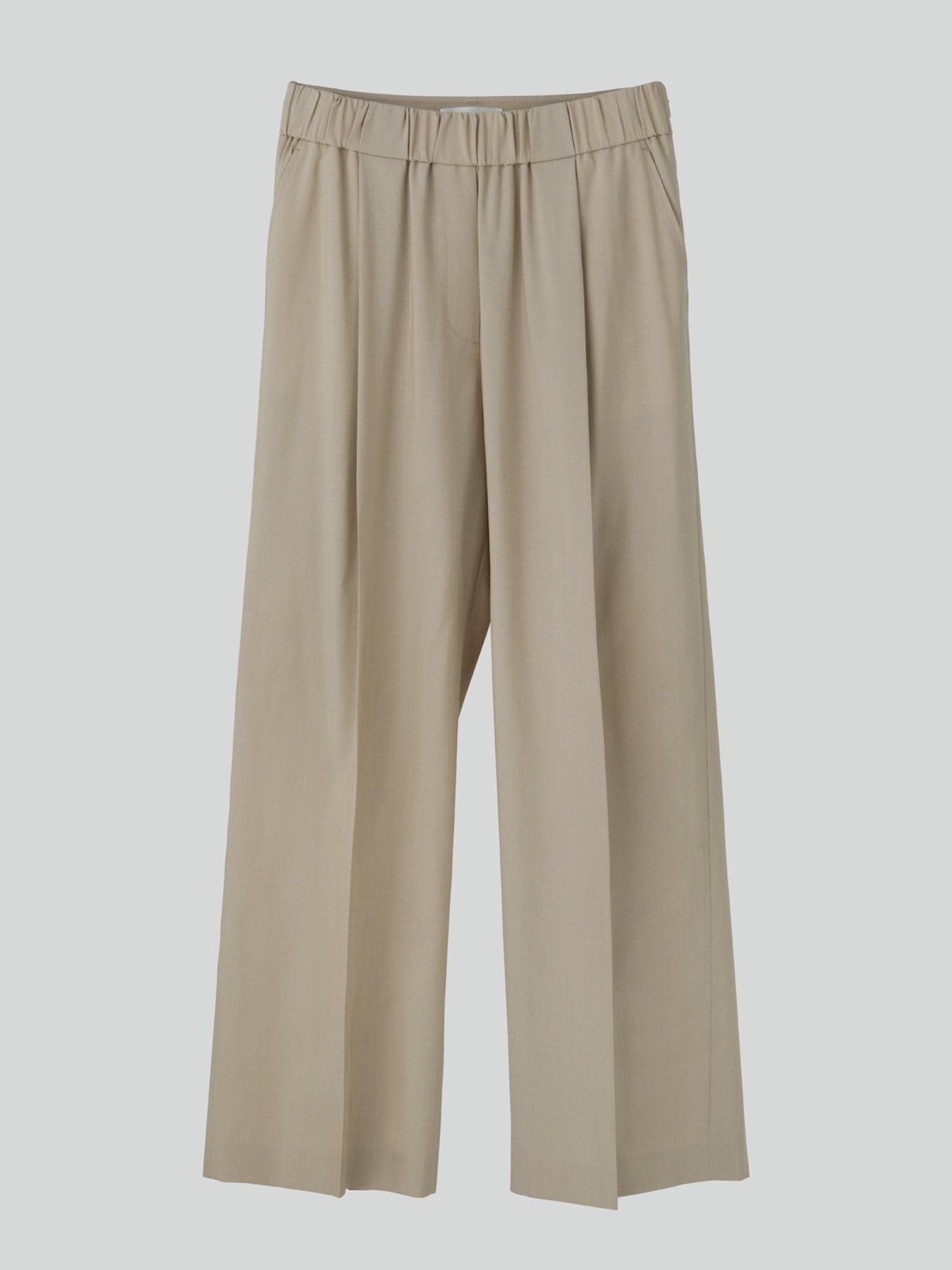 Recto - Banding Waist Wide Pants (Sepia Beige) product image 12 | TRAB K-Fashion Australia