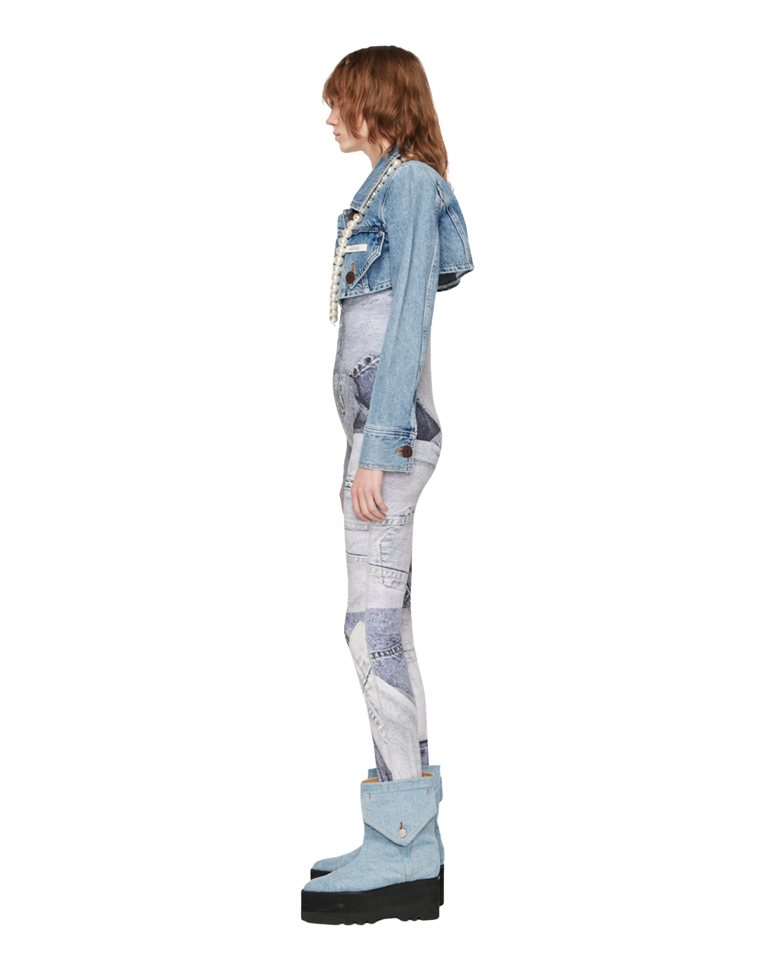 Kimhe Kim - Emma Denim Jacket (Blue) product image 3 | TRAB K-Fashion Australia