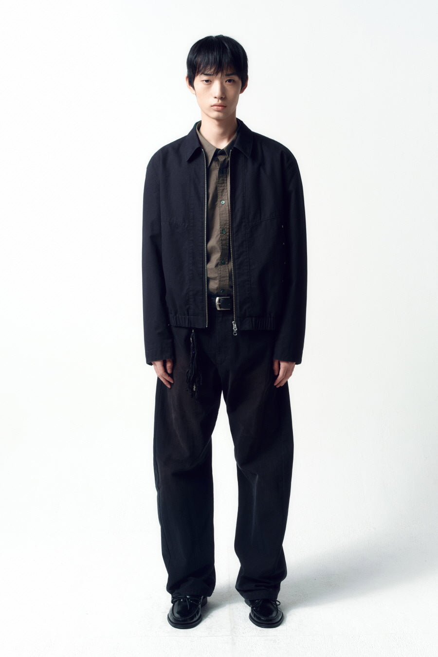 Insilence - Engineer Fit Denim Pants (Black) product image 1 | TRAB K-Fashion Australia