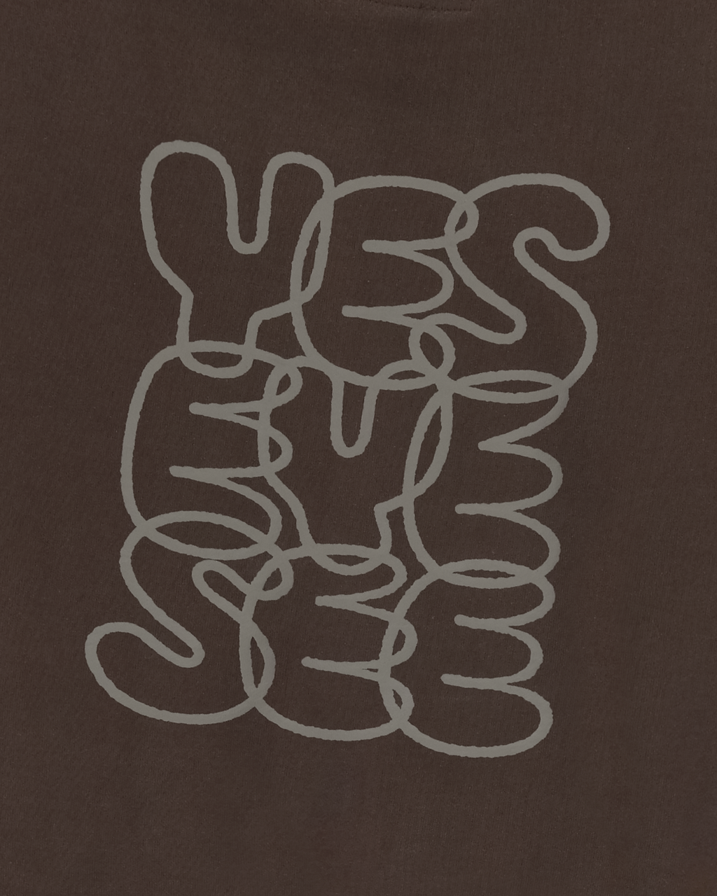 yeseyesee - C-Logo Hoodie (Dark Brown) product image 5 | TRAB K-Fashion Australia