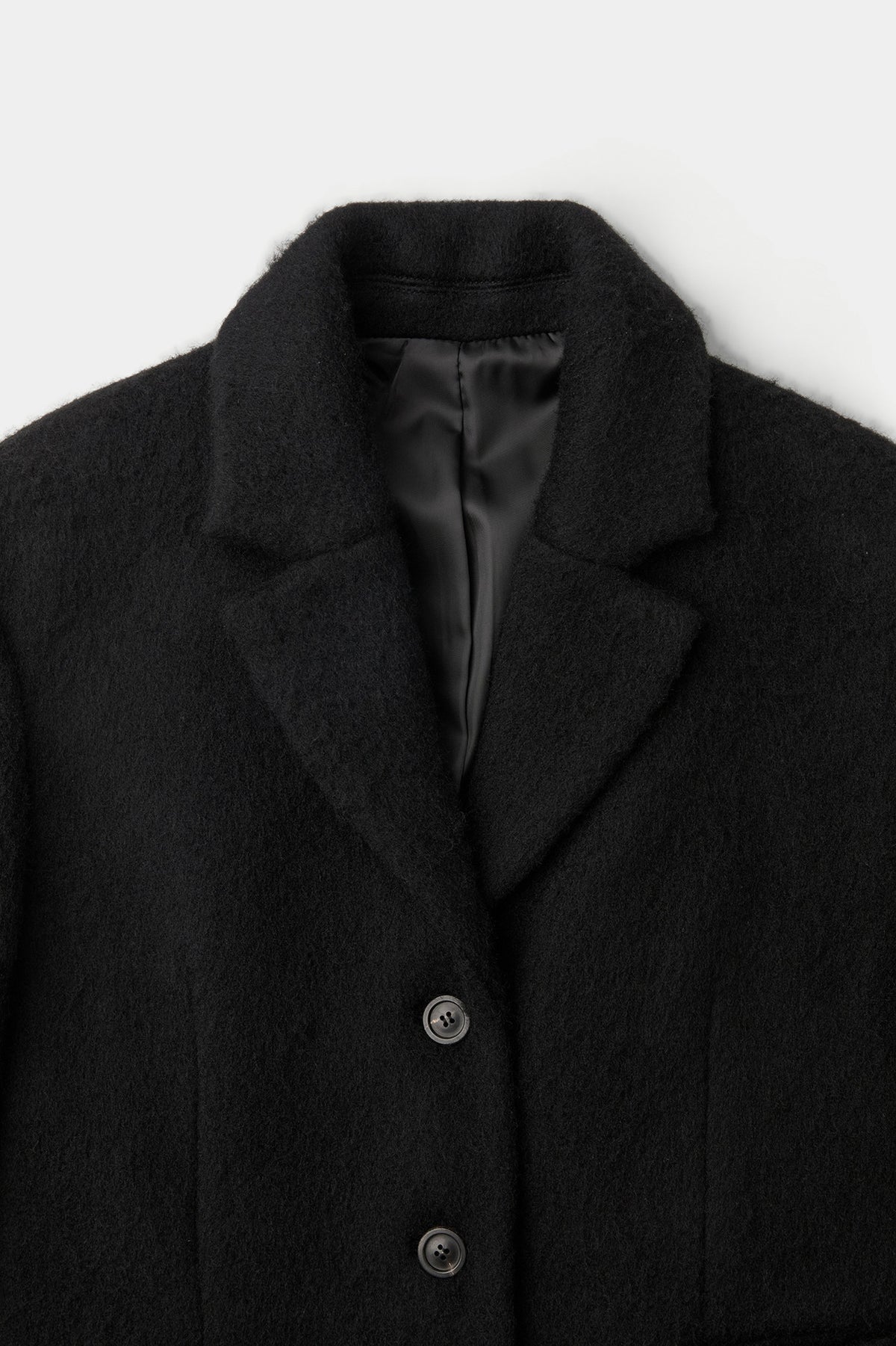 Coor - Hairy Double Welt Pocket Blazer (Black) product image 5 | TRAB K-Fashion Australia