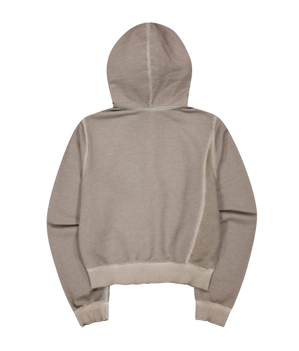 XLIM - Ep.8 Women 01 Hoodie Zipup (Washed Taupe) product image 6 | TRAB K-Fashion Australia