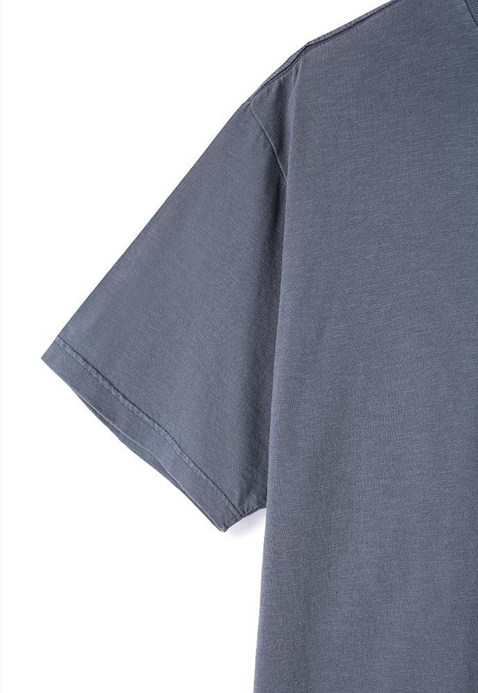 Art if acts - Garment Dyed Slub Pocket T-Shirt (Navy) product image 10 | TRAB K-Fashion Australia