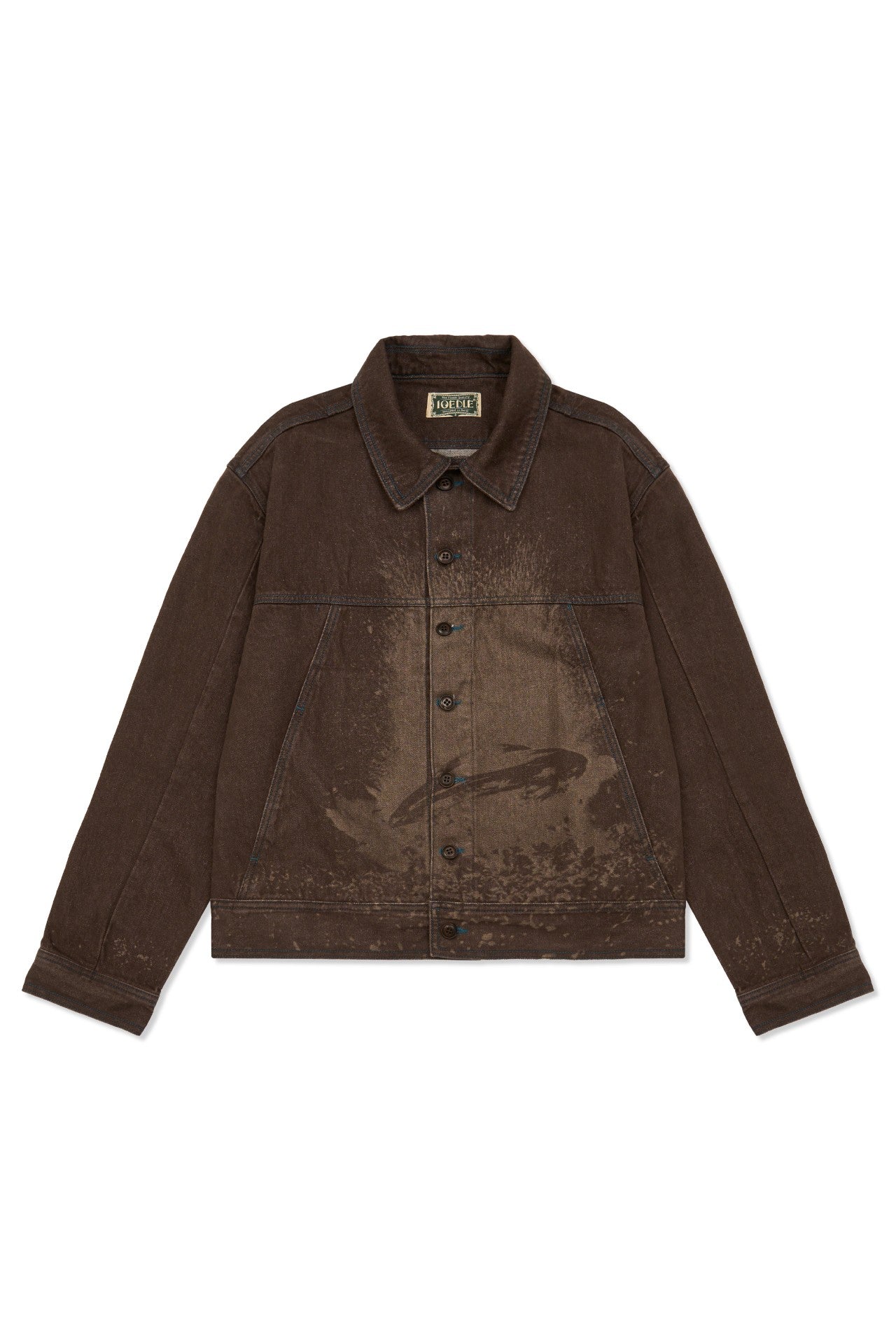 Ioedle - Flower Of Crash Landing Laser Jacket (Brown) product image 3 | TRAB K-Fashion Australia