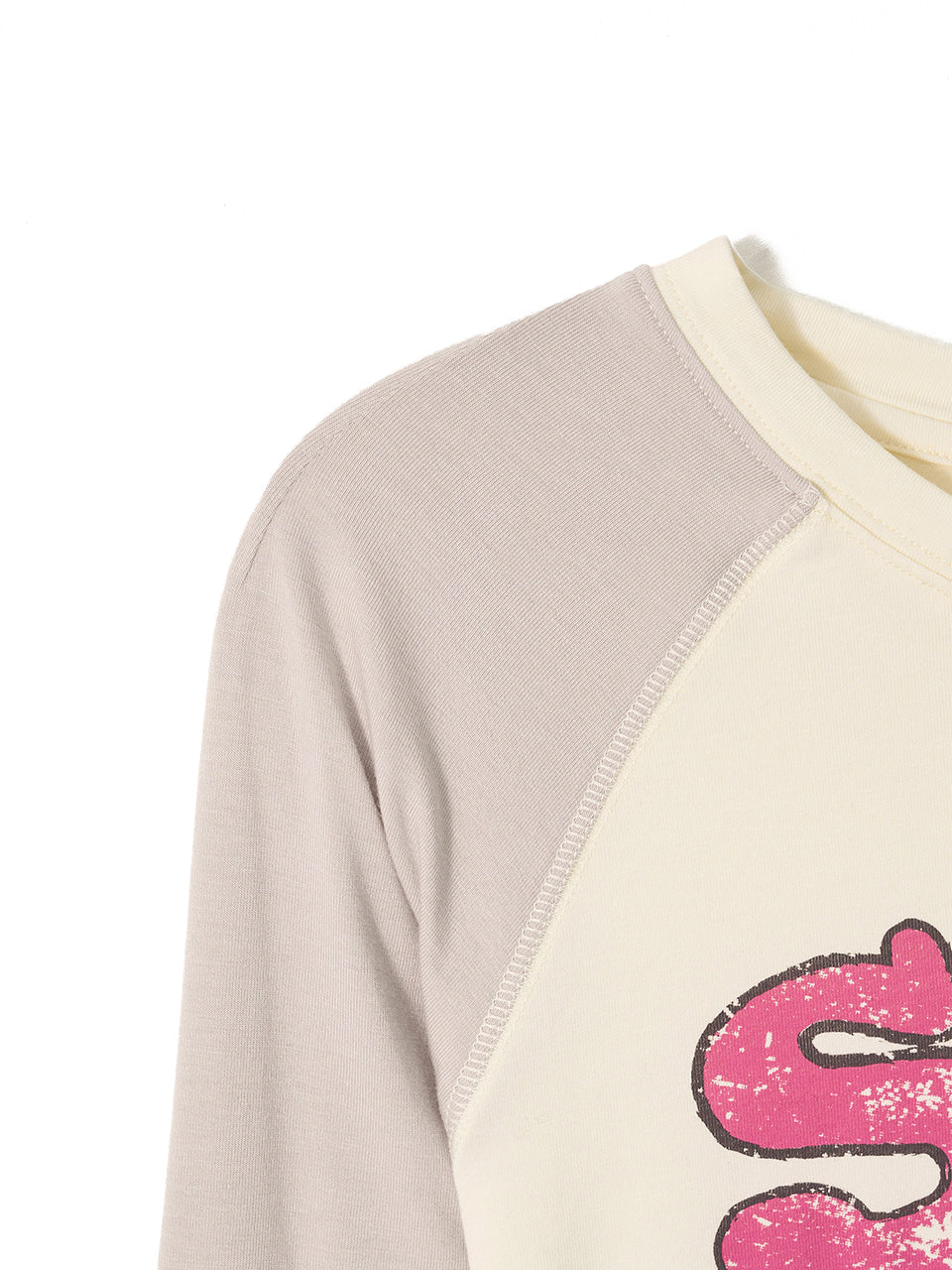Kijun - Sorry Raglan Tee (Ivory) product image 11 | TRAB K-Fashion Australia
