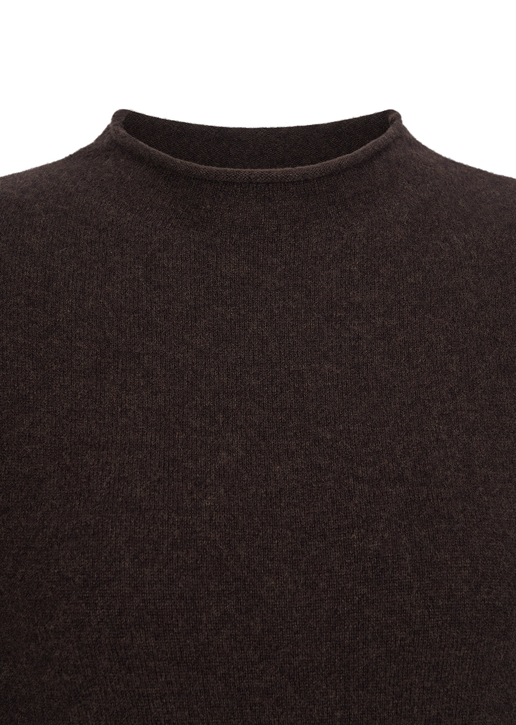 Amomento - Cashmere Half Neck Knit Top (Brown) product image 7 | TRAB K-Fashion Australia