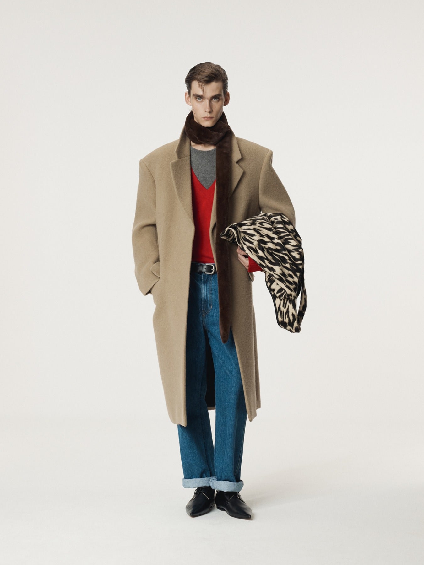 Recto - Hairy Wool Single Coat (Light Khaki) product image 1 | TRAB K-Fashion Australia