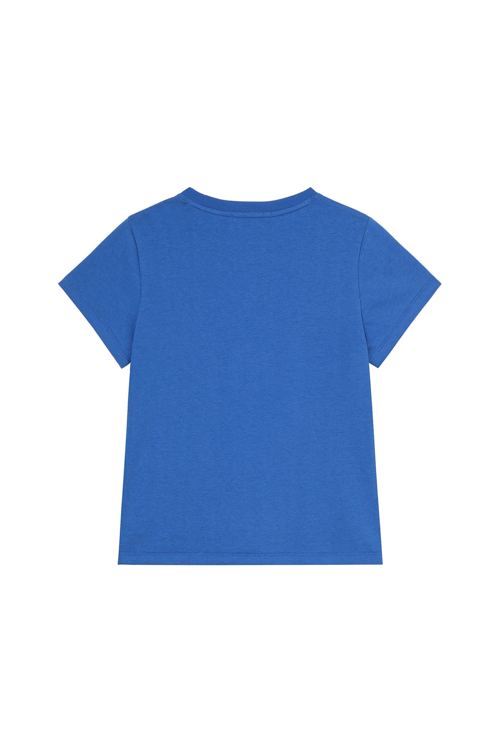 Deinet - Rose Typo Graphic T-Shirt (Blue) product image 12 | TRAB K-Fashion Australia