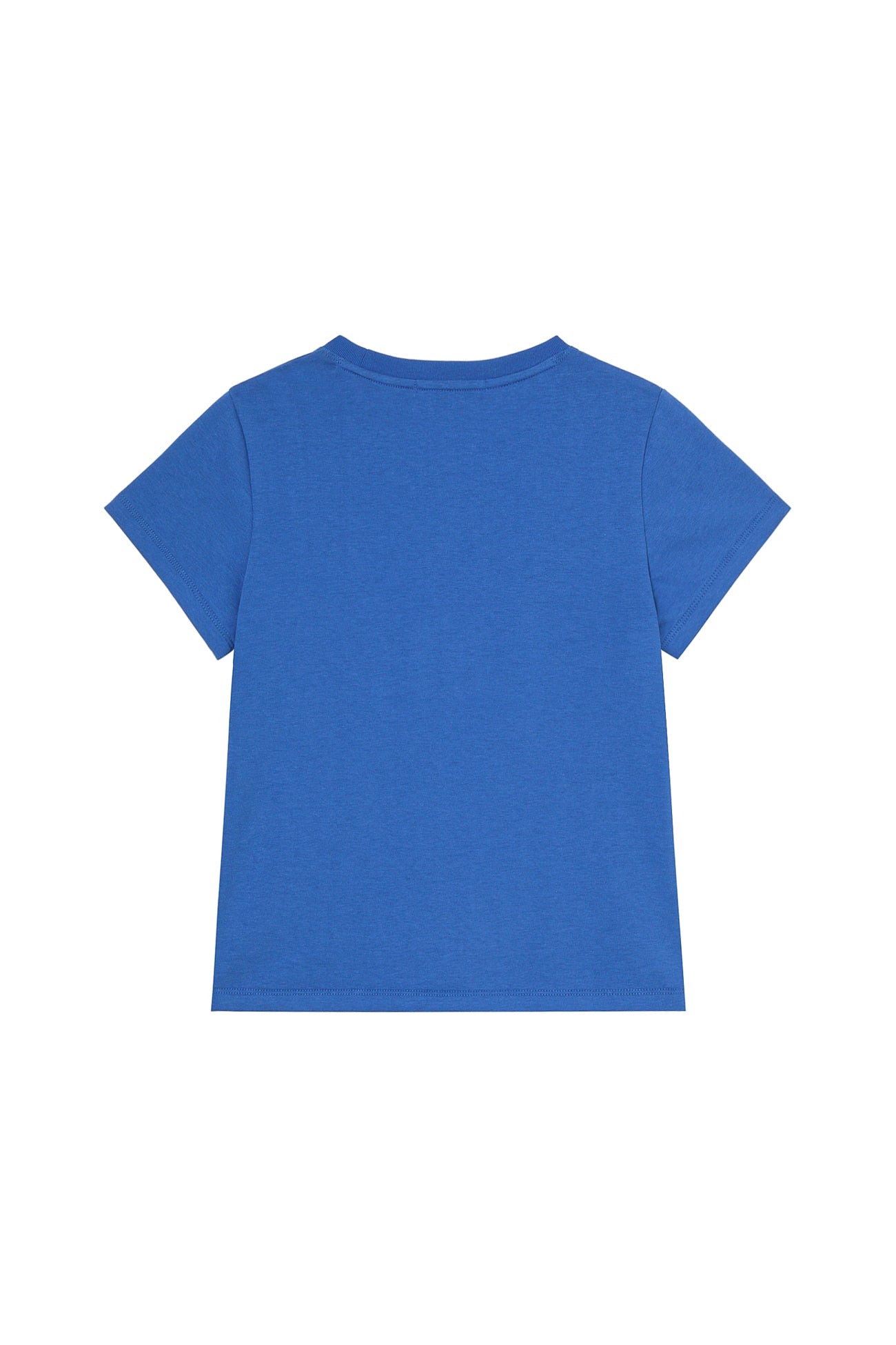 Deinet - Rose Typo Graphic T-Shirt (Blue) product image 12 | TRAB K-Fashion Australia