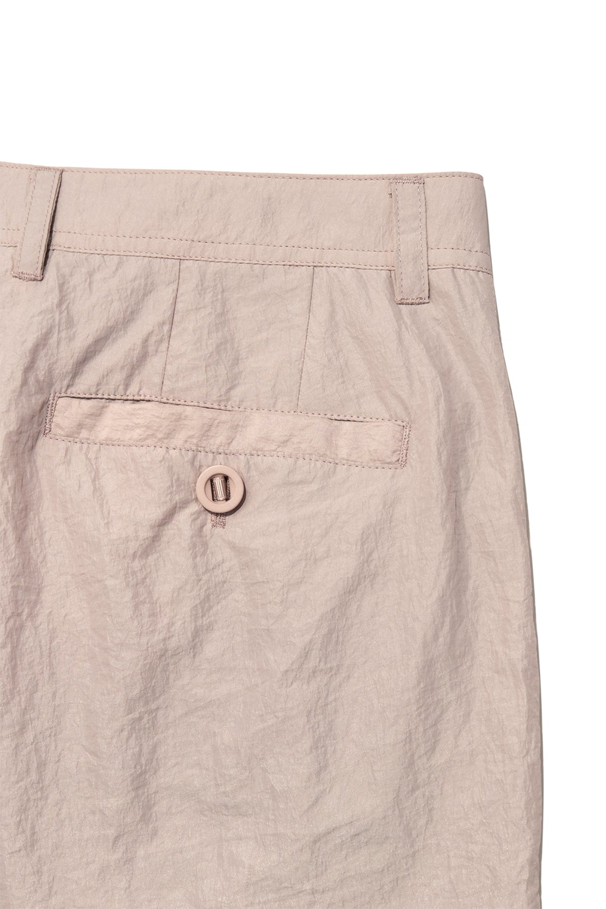Matin Kim - String Nylon Cargo Pants (Light Pink) product image 6 | TRAB K-Fashion Australia
