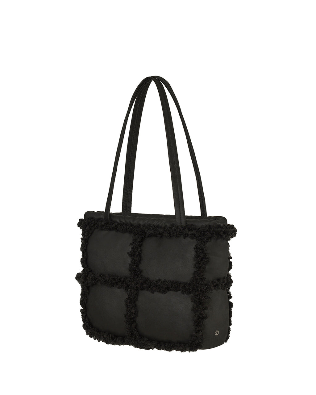 Stand Oil - Bubble Bag Mini (Fur Black) product image 2 | TRAB K-Fashion Australia