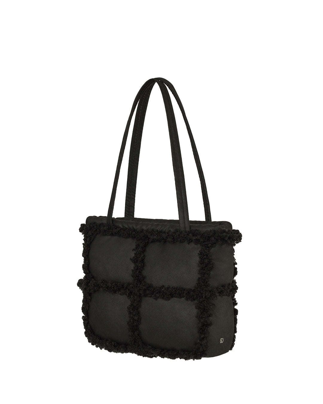 Stand Oil - Bubble Bag Mini (Fur Black) product image 2 | TRAB K-Fashion Australia