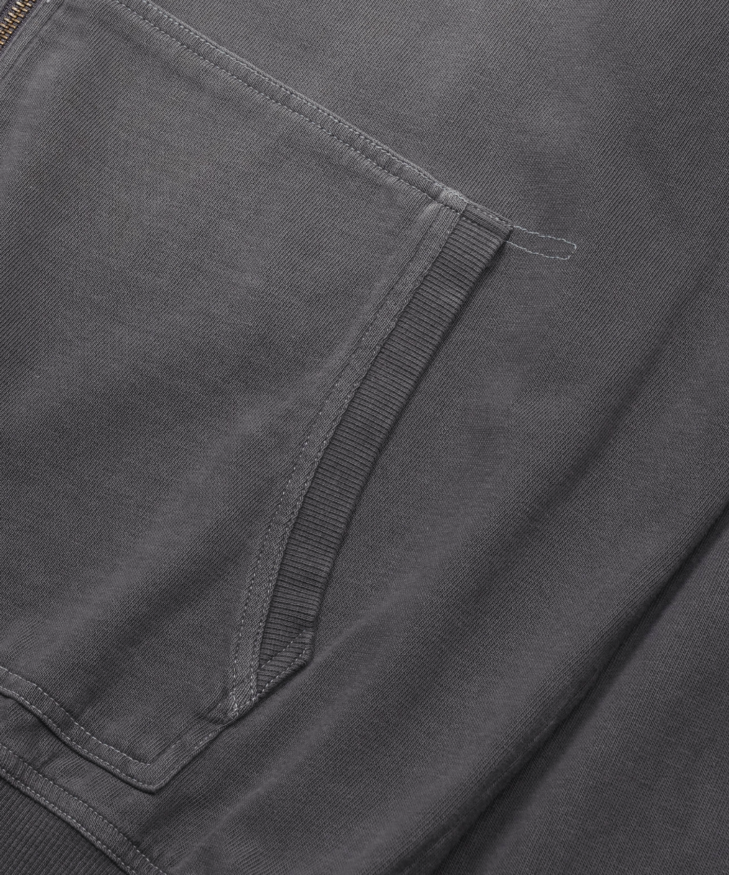 San San Gear - Washed Hoodie Zip-Up (Charcoal) product image 7 | TRAB K-Fashion Australia