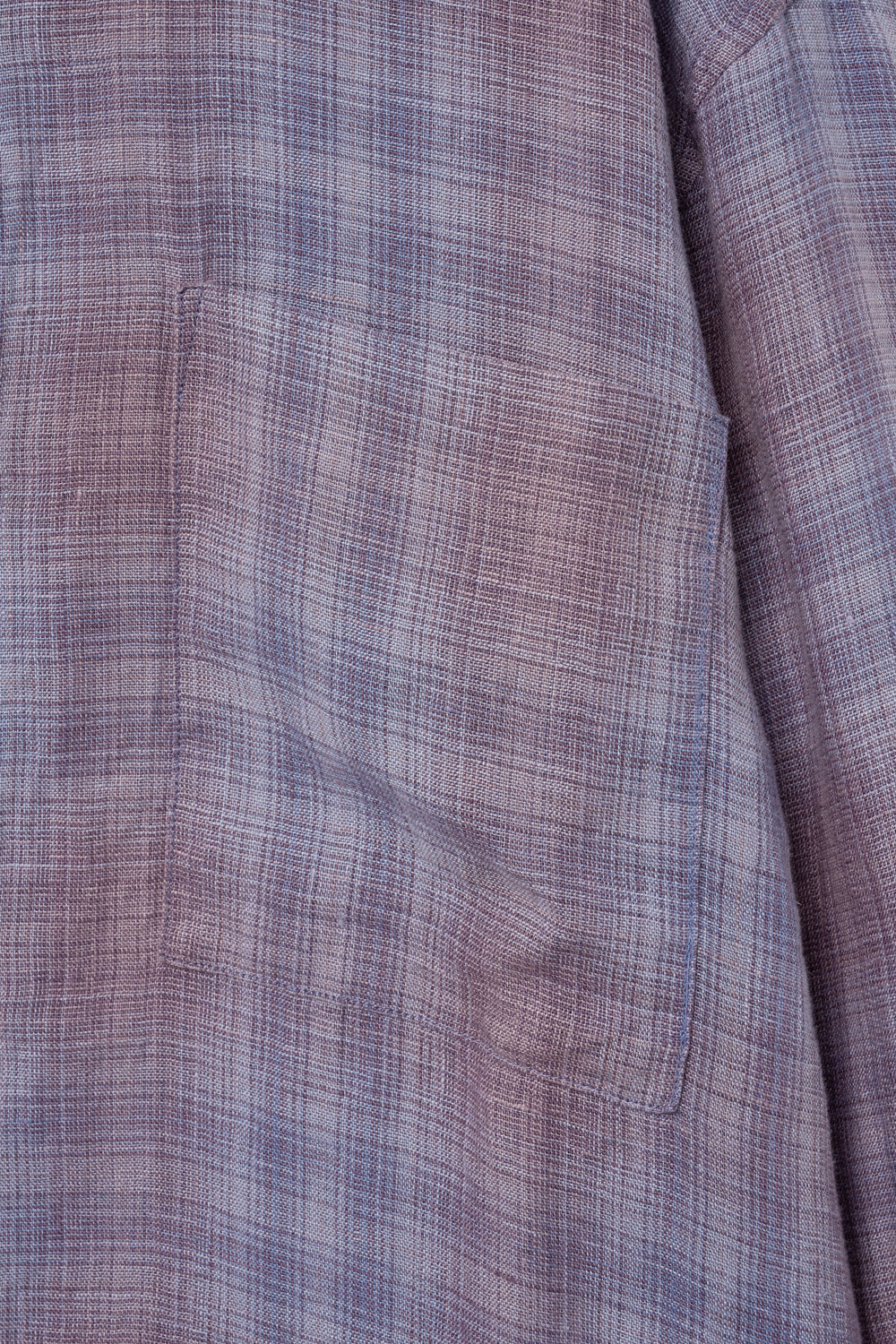 Hatchingroom - Museum Shirt Linen Check (Purple) product image 6 | TRAB K-Fashion Australia