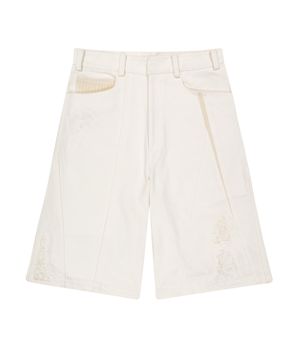 XLIM - Ep.8 01 Shorts (White) product image 6 | TRAB K-Fashion Australia