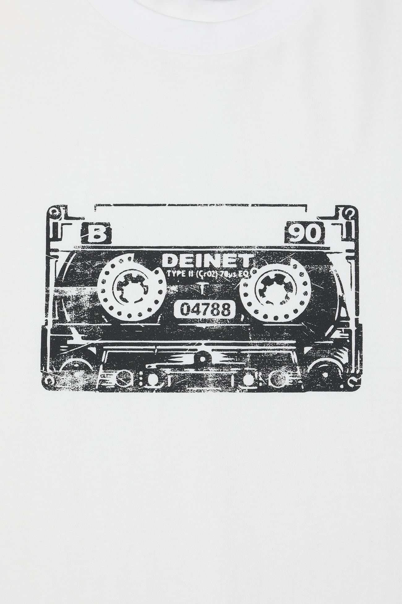 Deinet - Tape T-Shirt (White) product image 11 | TRAB K-Fashion Australia